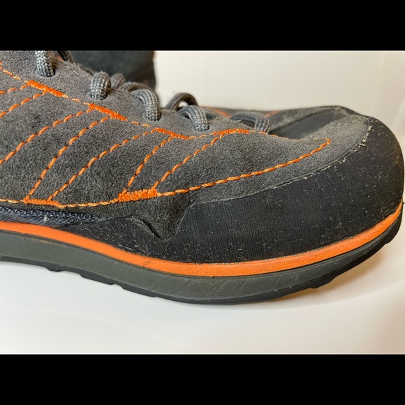 Altra Women's Grafton Size 7 Outdoors Shoes Gray/Orange Genuine Suede Rubber - Picture 11 of 12